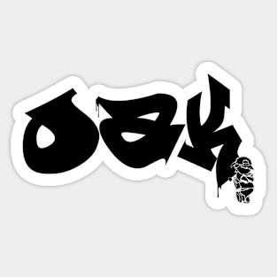 OAK Graffiti Sticker